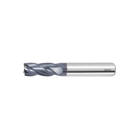 Solid Carbide Square End Mill, 5 Mm, TiAlN Coated